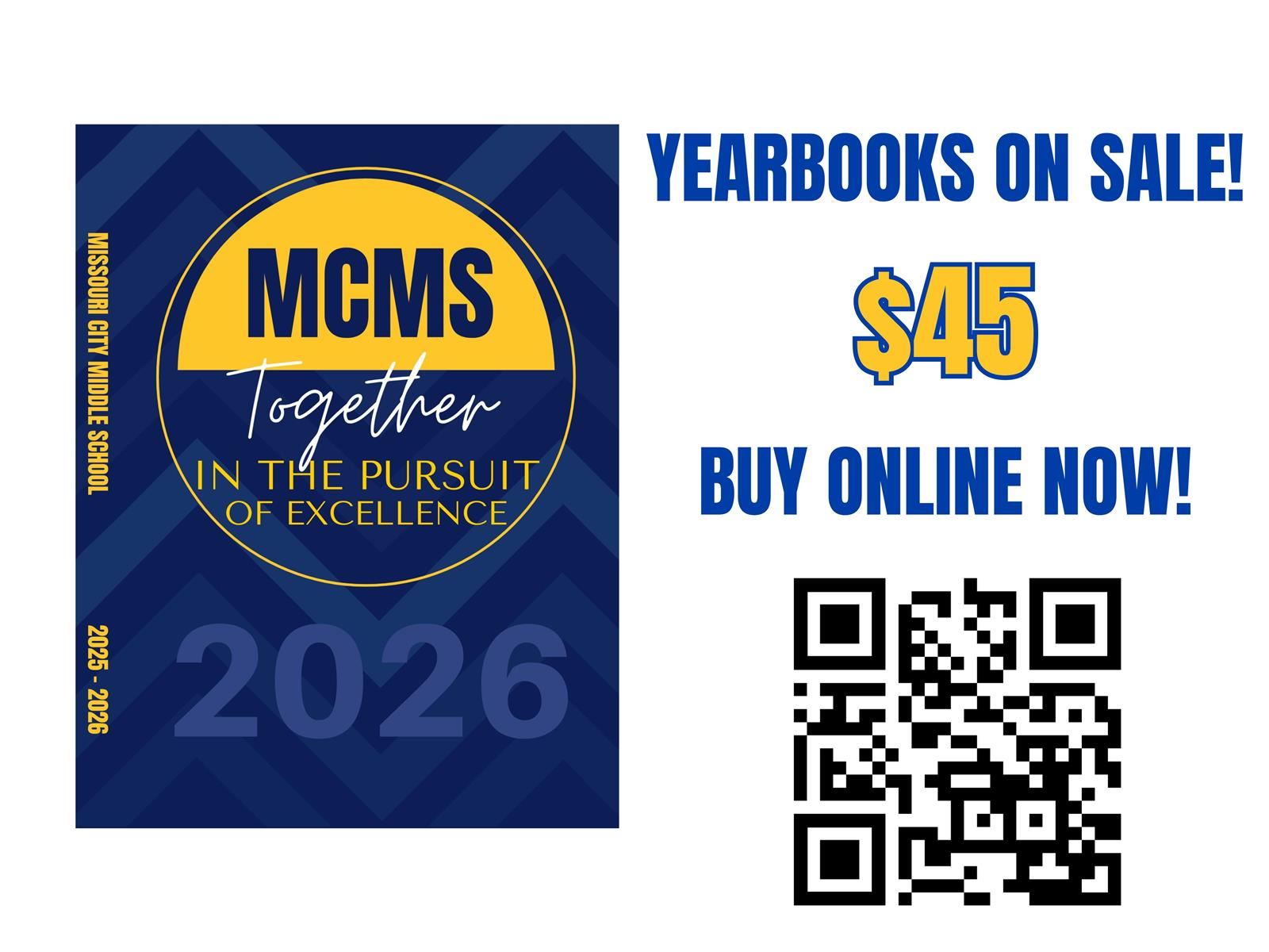  Purchase Your Yearbook Now!